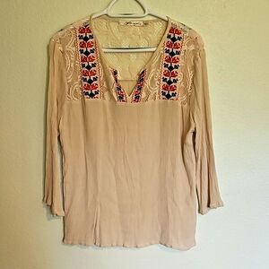 L Liberty Love Top with Lace